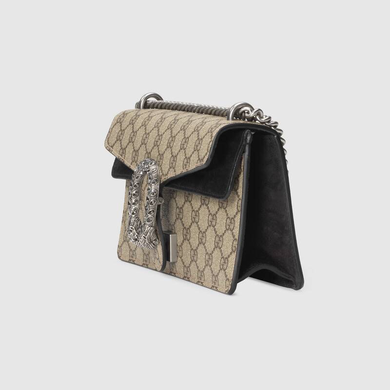 Gucci Dionysus GG Small Shoulder Bag 499623 Black